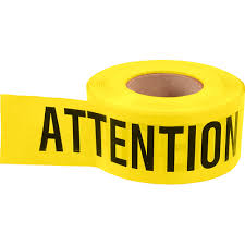 Attention Tape Contract 300FT or 1000FT